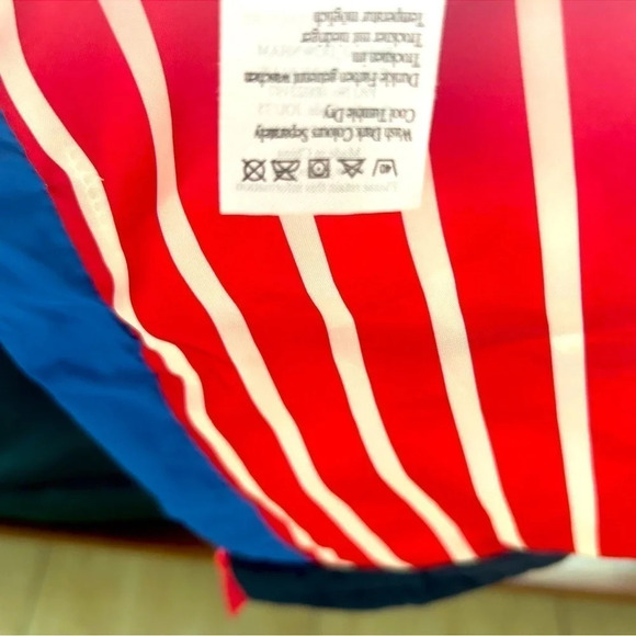 Amazing Joules puffer  vest red striped linings size 10 great condition - Picture 9 of 10